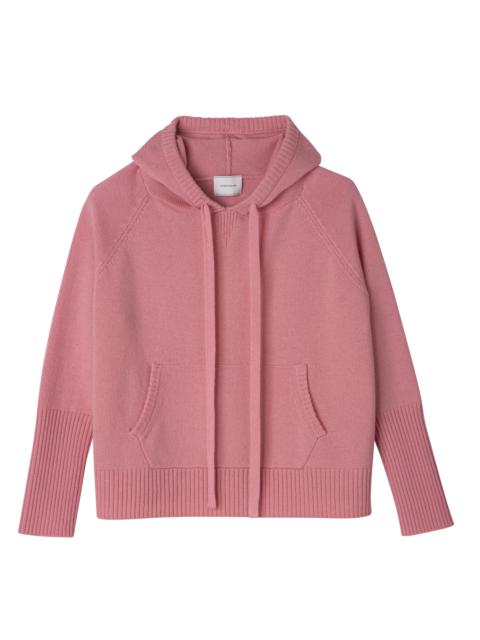 Longchamp Hoodie jumper Marshmallow - Knit