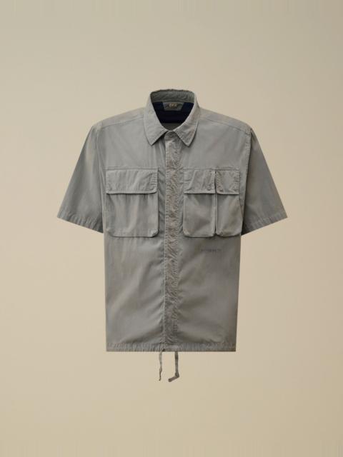C.P. Company 50 Fili Short Sleeve Zip Shirt