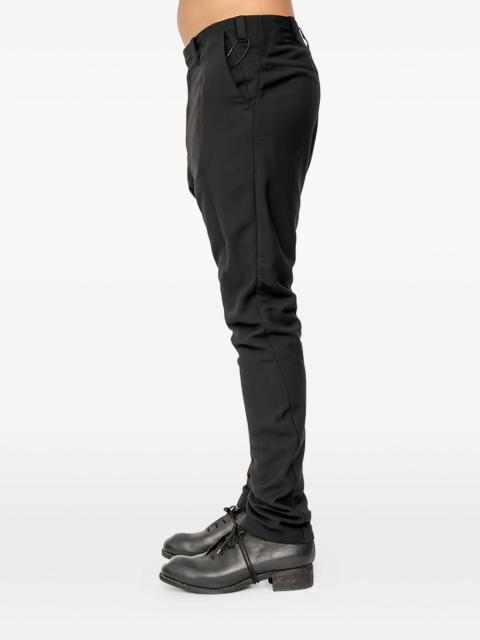 Devoa wool-blend regular trousers