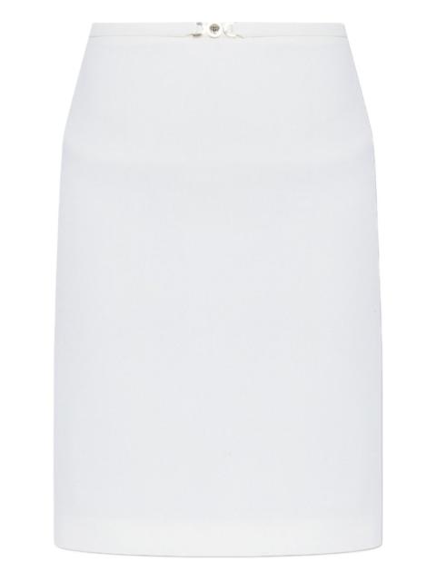 VERSACE Medusa-buckle mini skirt