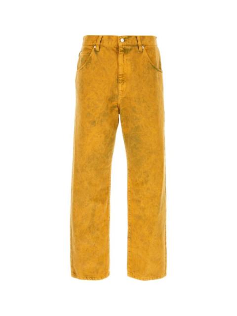 NAMACHEKO Yellow denim Warkworth jeans