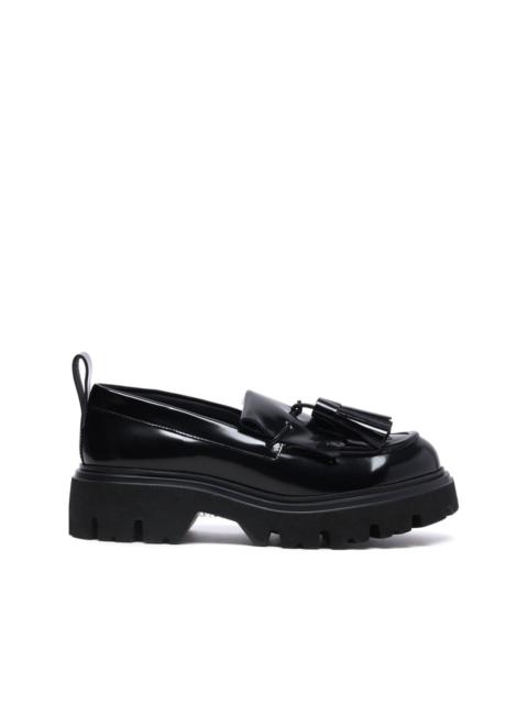 MSGM tassel-detail leather loafers