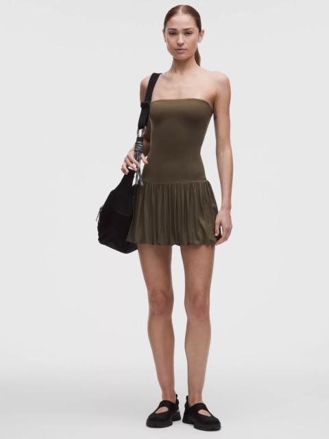 lululemon 2-in-1 Bubble-Hem Mini Dress