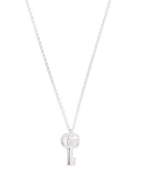 Sterling Silver GG Marmont Necklace