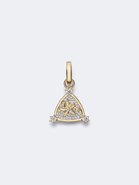 FOUNDRAE Resilience Blossoms 18kt gold pendant with diamonds