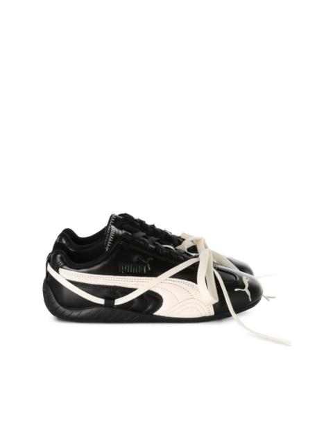 PUMA x Rosé Speedcat leather lace-up sneakers