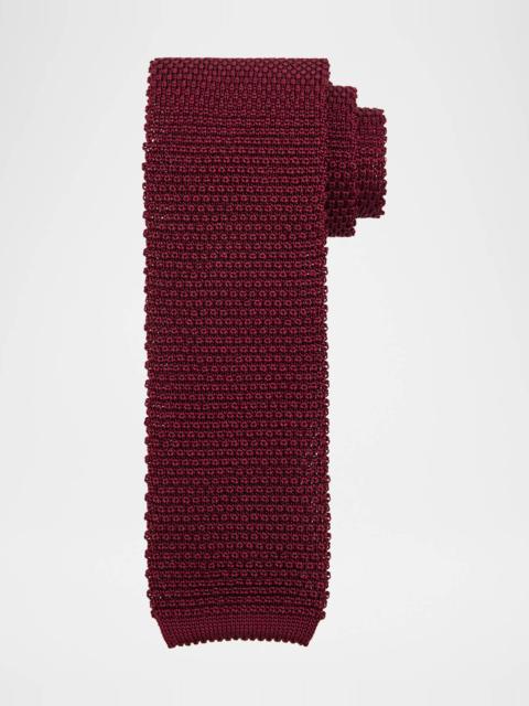 Brunello Cucinelli Men's Silk Knit Tie