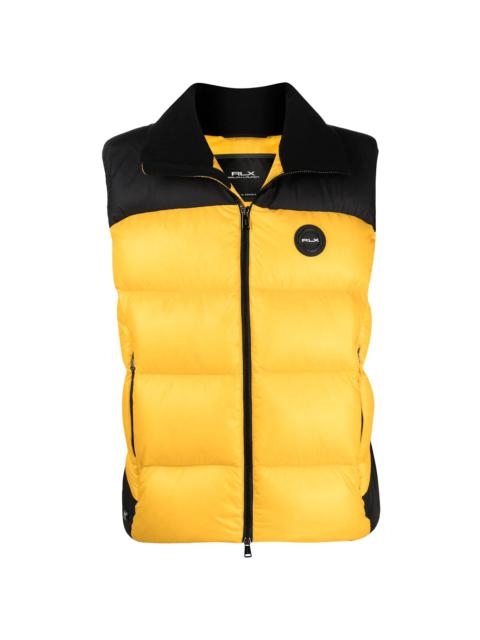 Ralph Lauren two-tone padded gilet