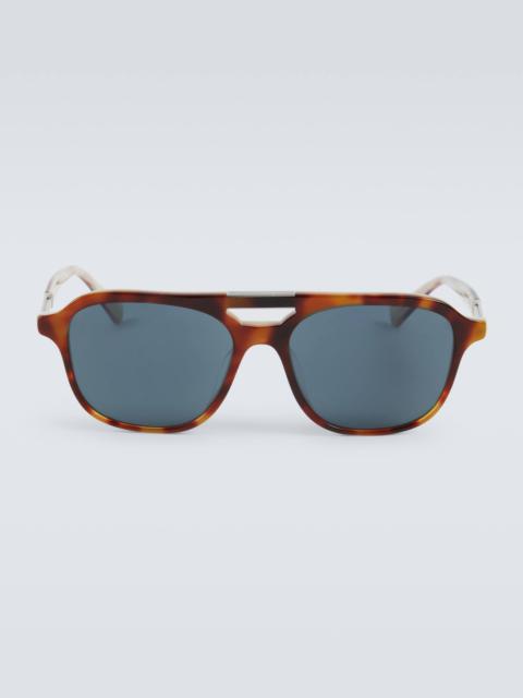 Brunello Cucinelli Sartorial Sunset aviator sunglasses