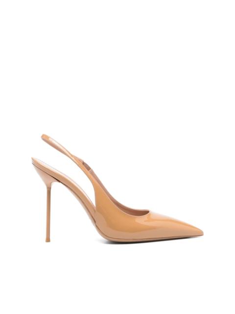 PARIS TEXAS 105mm Lidia slingback pumps