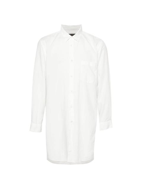 chest-pocket button-up shirt