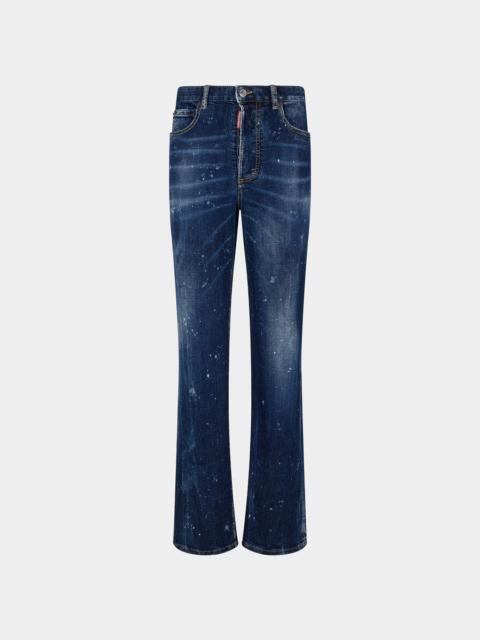 DSQUARED2 DARK MOLDY WASH ROADIE JEANS