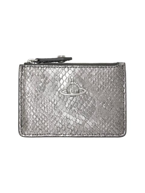 Vivienne Westwood Silver Slim LG Card Holder