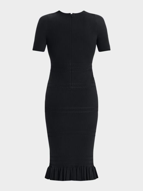 HERVE LEGER The Cosette Midi Dress