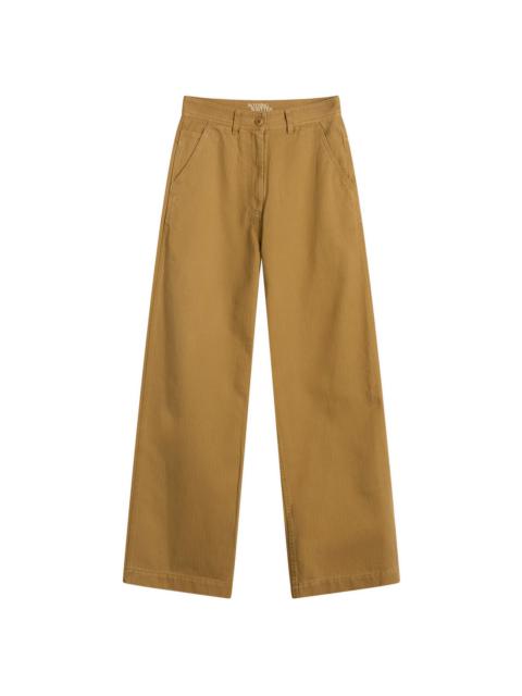 NOTHING WRITTEN Nothing Written Paan Cotton Work Pants