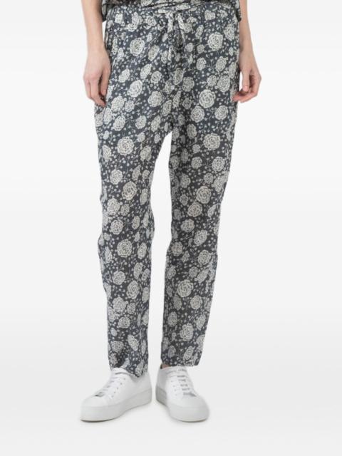 XÍRENA floral-print drawstring trousers
