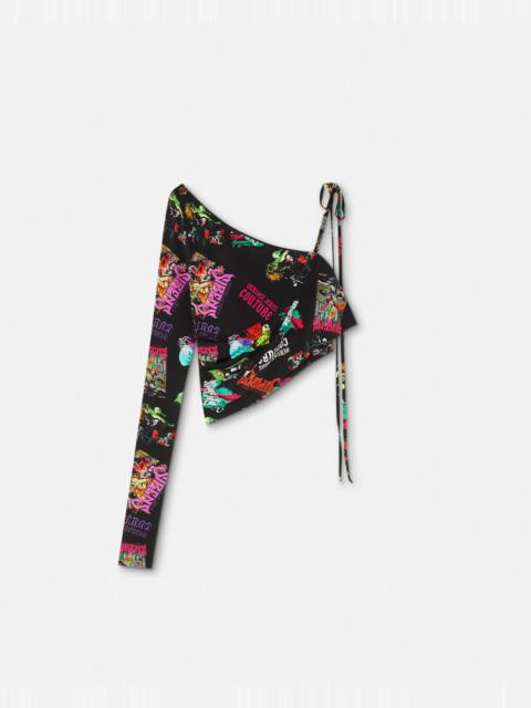 VERSACE JEANS COUTURE Gotham City Sirens Top