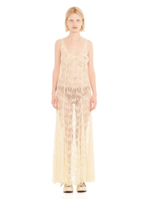 Collina Strada BUTTER YELLOW LONG PAMELA DRESS