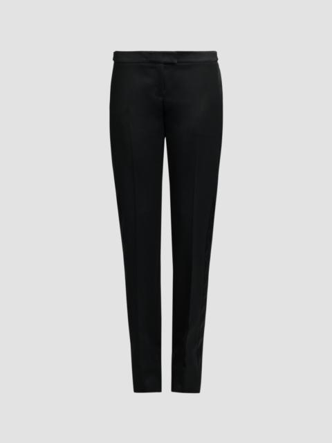 Alexander McQueen Women's Bumster Wool Trousers - Black