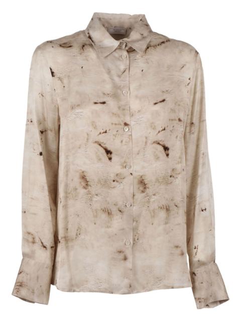 PESERICO abstract-pattern blouse