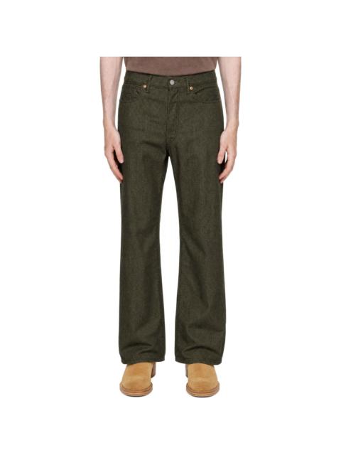 RRL by Ralph Lauren Green Vintage 5-Pocket Selvedge Jeans