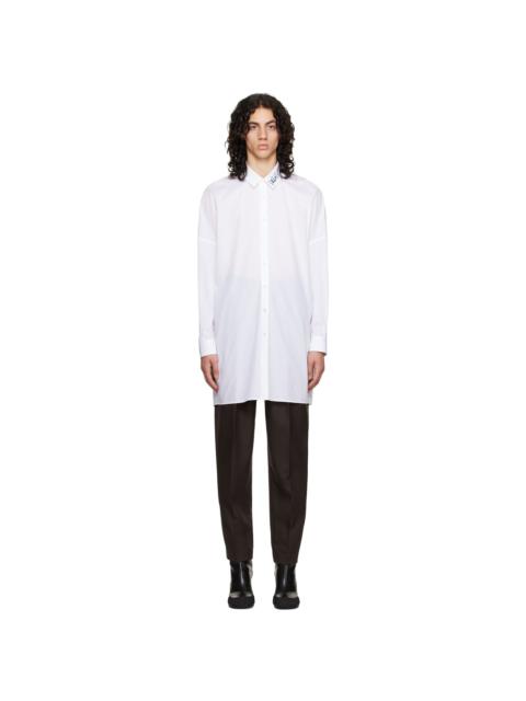 RANDOM IDENTITIES White Embroidered Shirt