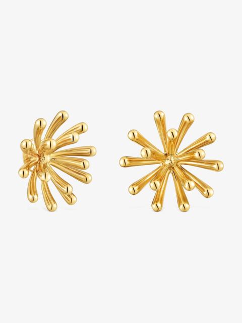 TOUS 28mm 18K gold vermeil Earrings TOUS Garden