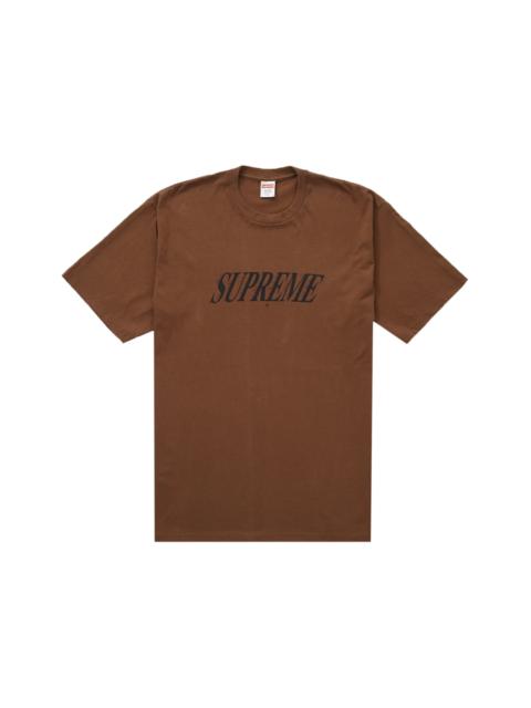 Supreme Supreme Slap Shot Tee Brown