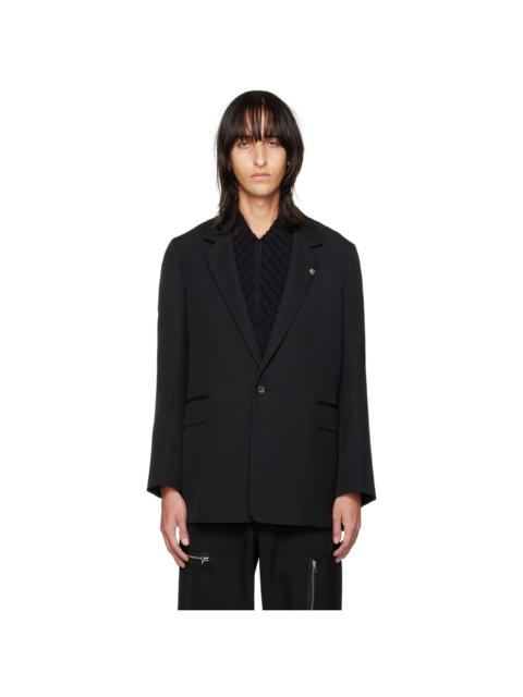 Black Latch Hook Blazer