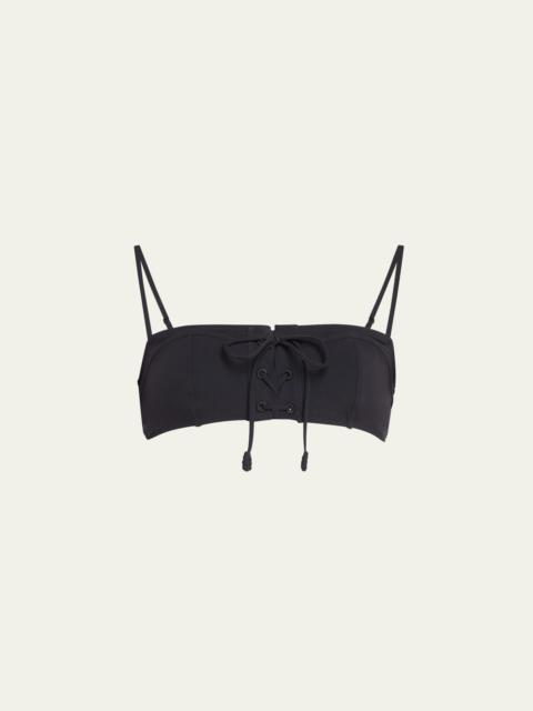 ULLA JOHNSON Atrani Bikini Top
