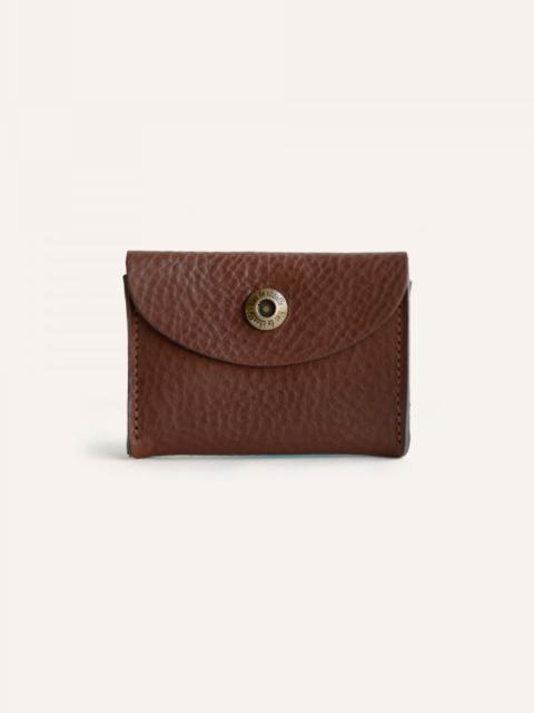 Bleu de Chauffe TALBIN SHOEMAKER PURSE  -  AMBER BROWN