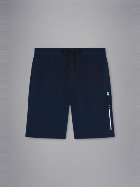 Paul & Shark SEAQUAL® YARN BERMUDA SHORTS WITH REFLEX SHARK PRINT
