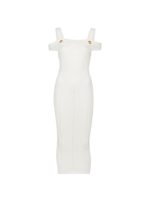 Balmain knitted midi dress