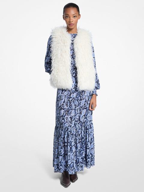 MICHAEL KORS Faux Shearling Vest