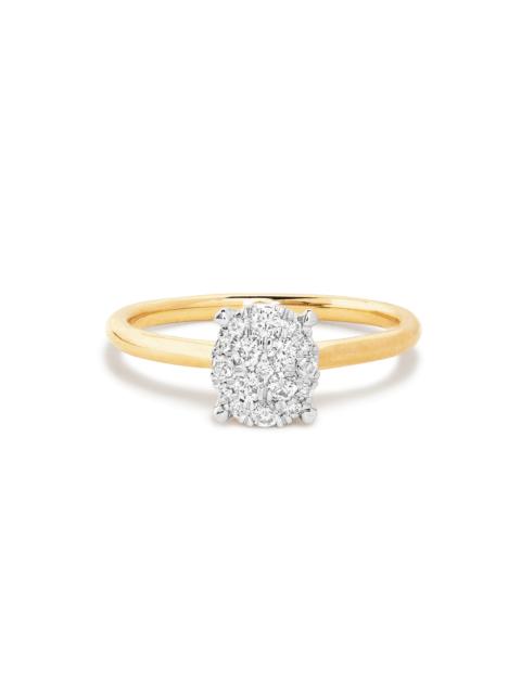 STONE AND STRAND The Sophia Ring in Yellow Gold