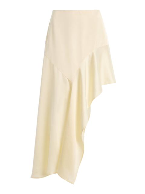 THIRD FORM Threshold Flow Skirt ivory
