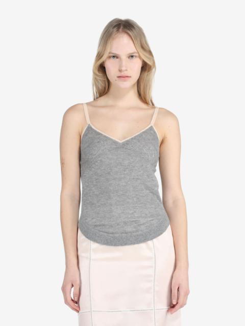 N°21 KNITTED CAMISOLE TOP