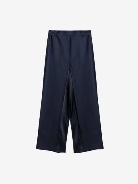 BEVZA Bevza Wide Leg Culottes - Dark Ink Navy