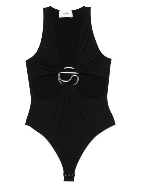 COPERNI cut-out C-logo bodysuit