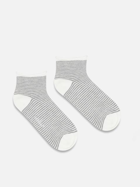 HOGAN Socks White Silver