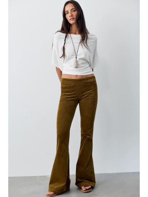 FREE PEOPLE We The Free Walk The Line Cord Bootcut Pants