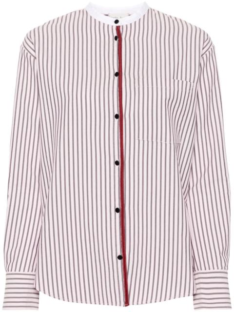 forte_forte long-sleeve striped shirt