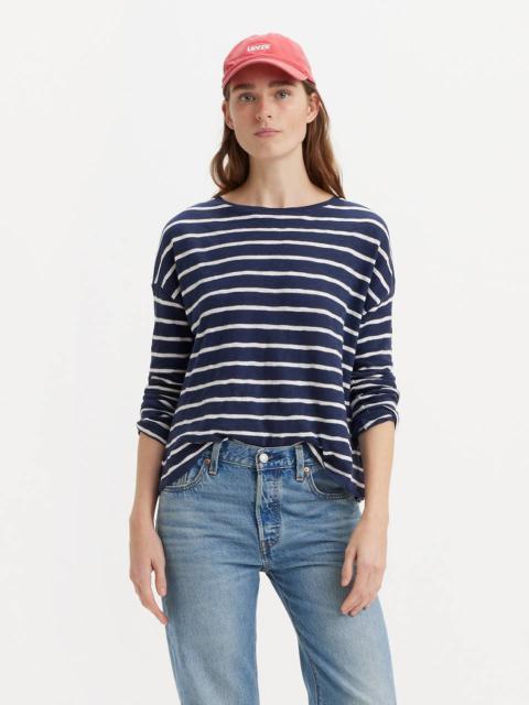 STRIPED MARGOT LONG SLEEVE T-SHIRT