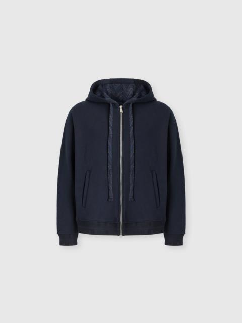 Missoni Cotton zip-up hoodie with insert