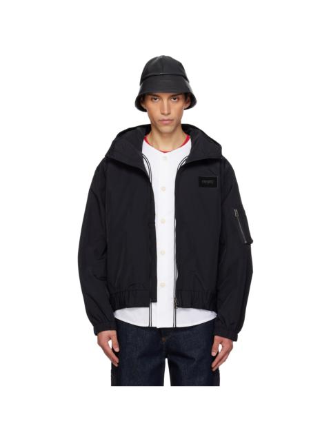 KENZO Black Kenzo Paris 'KENZO Winter Holidays' Windbreaker Jacket