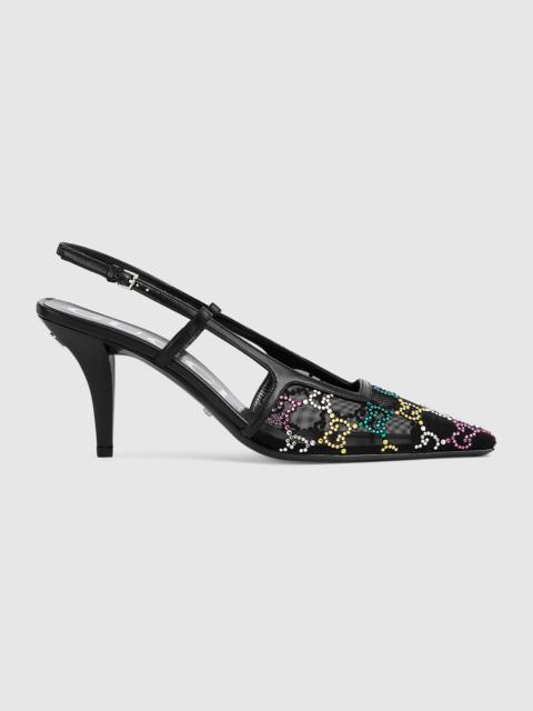 GUCCI Women's GG slingback pump