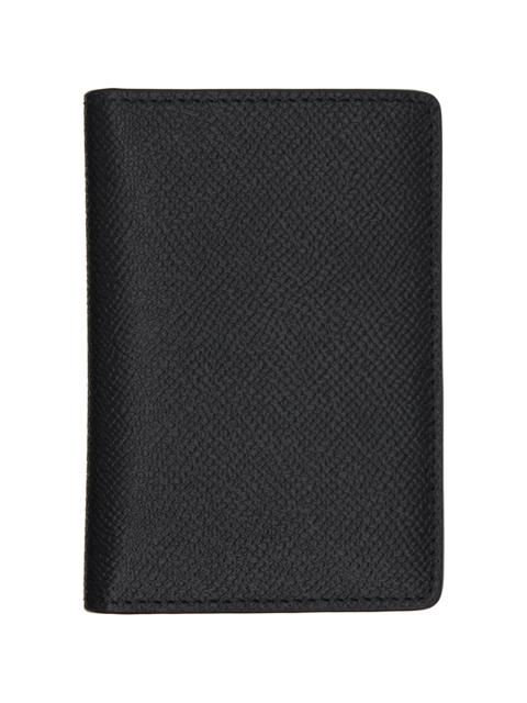 Maison Margiela Black Four Stitches Card Holder