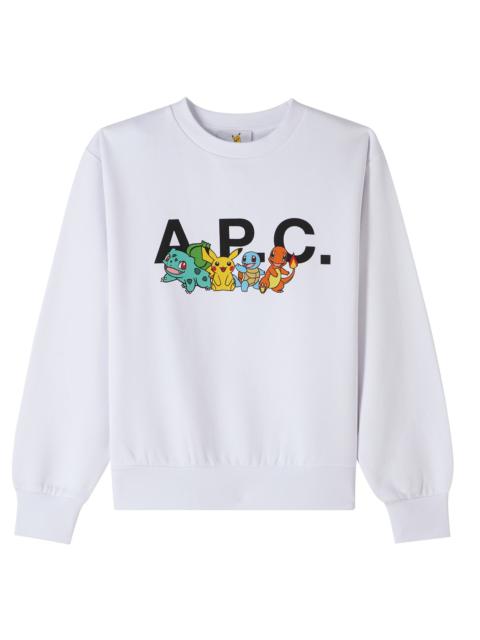 A.P.C. Pokémon The Crew sweatshirt