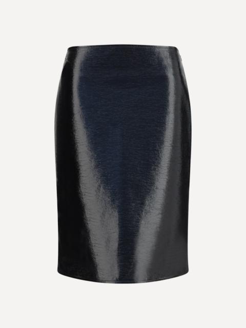 courrèges Vinyl midi Skirt
