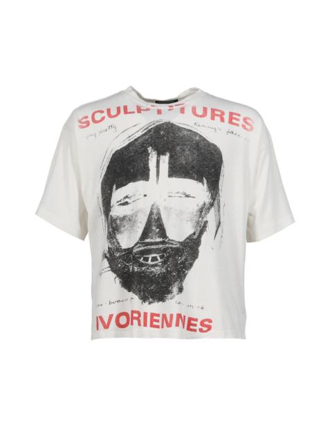 Enfants Riches Déprimés SCULPTURES IVOIRIENNES T-SHIRT / FADED WHT